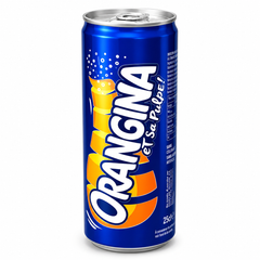 Orangina Sparkling Orange Drink – 250mL Can
