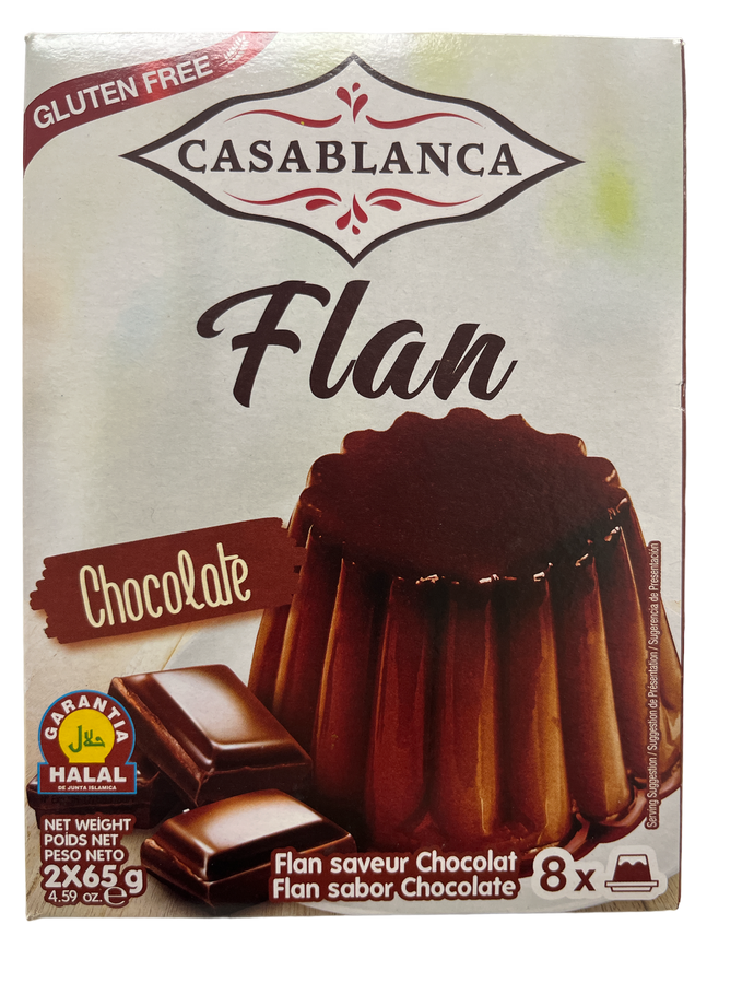 Flan Chocolate  Gluten free Casablanaca 130g