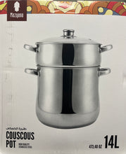 Load image into Gallery viewer, Couscousier Pot Stainless Steel Steamer MAZYANA
