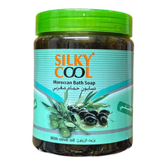 Silky Cool Moroccan Black Soap with Olive Oil 1kg