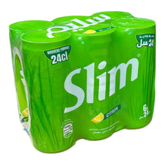 Slim Citron Lemon Soda – Algerian Carbonated Drink 6x24cl