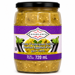 Casablanca Roasted Eggplant Purée – Mediterranean Eggplant Spread 720mL