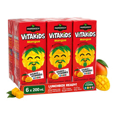 Marrakech Vitakids Mango Juice Drink – 6 x 200mL