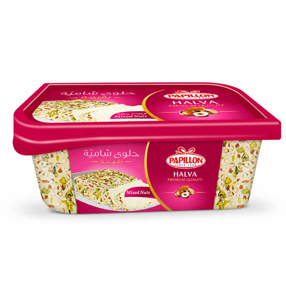 Papillon Tunisian Halva with Mixed Nuts – 350g