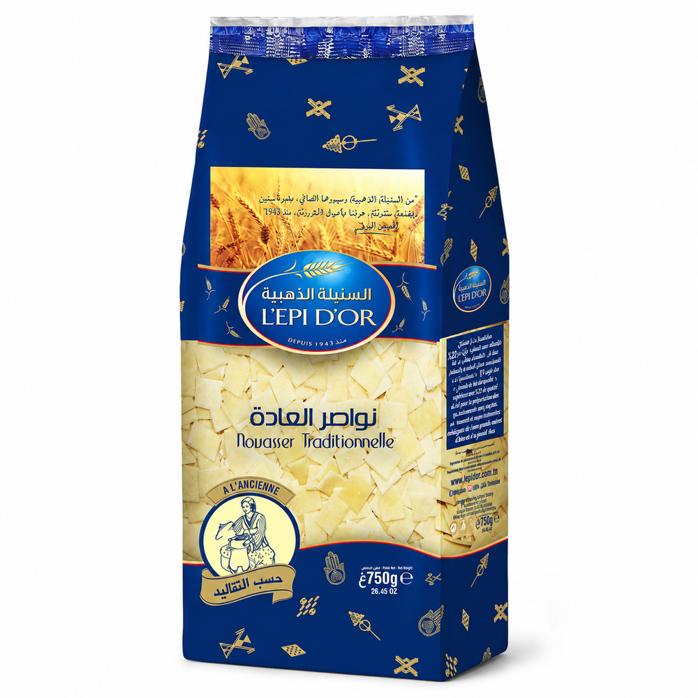 L’Epi d’Or Traditional Nouasser Pasta – 750g