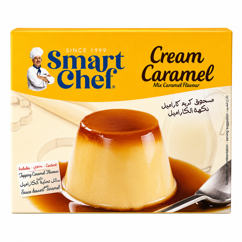 Smart Chef Cream Caramel Mix – Caramel Flavour 75 g