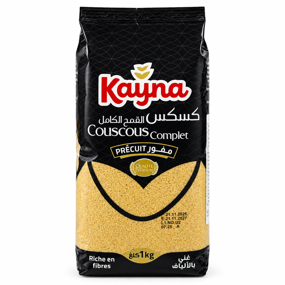 Kayna Whole Wheat Couscous 1kg