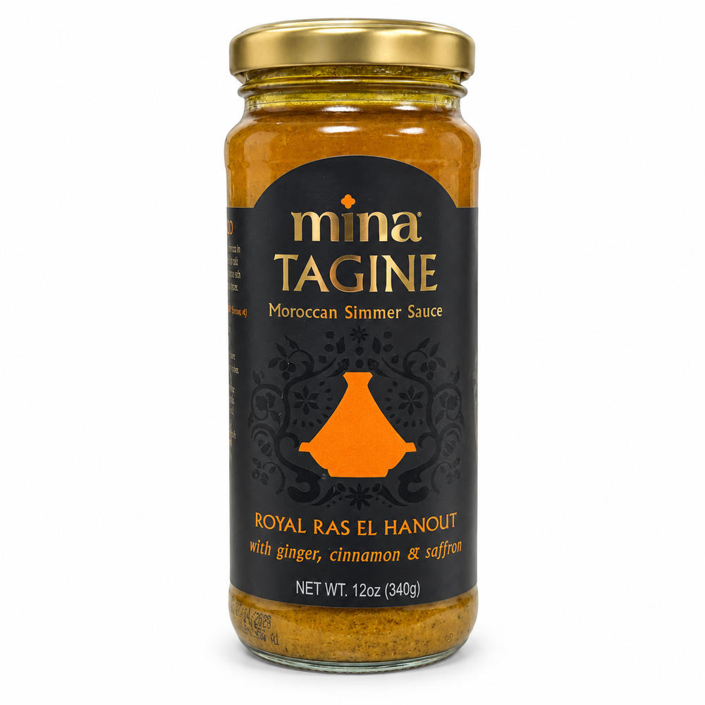 Mina Moroccan Tagine Simmer Sauce – Royal Ras El Hanout, 340 g