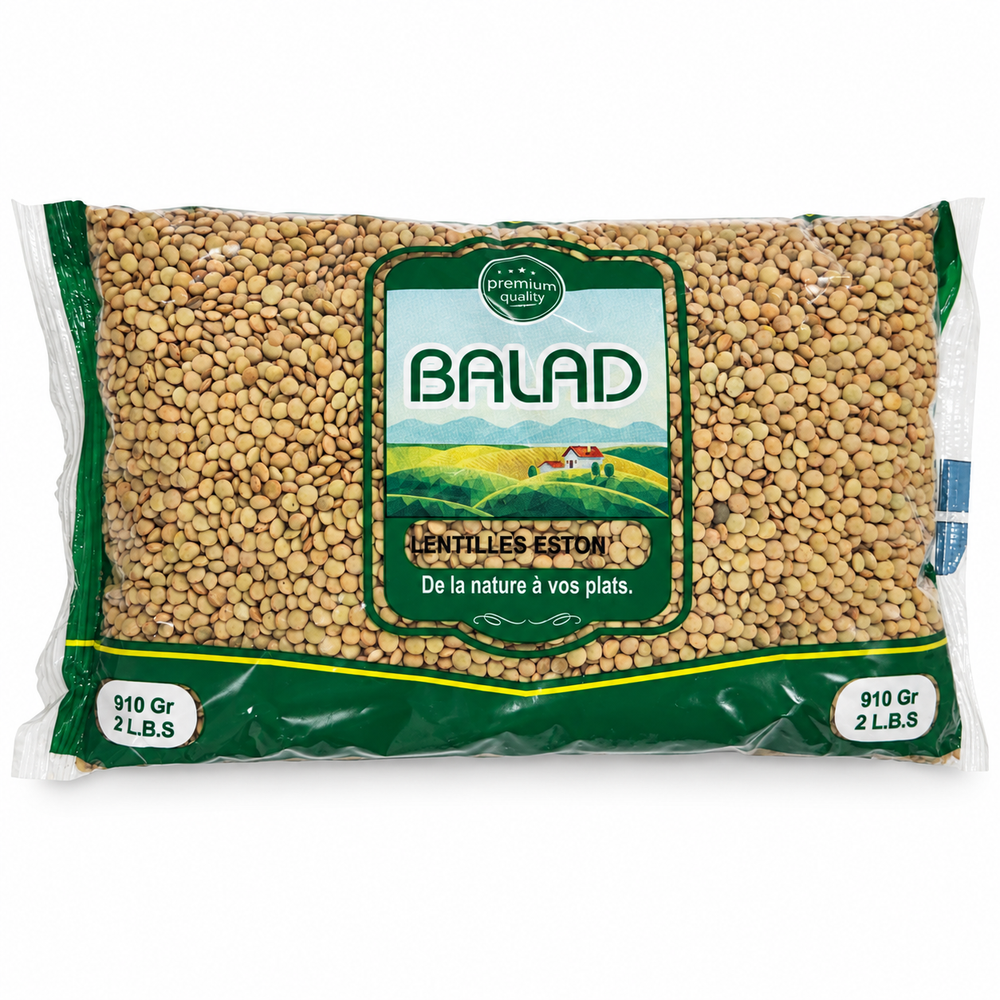 Balad Eston Green Lentils – 910 g