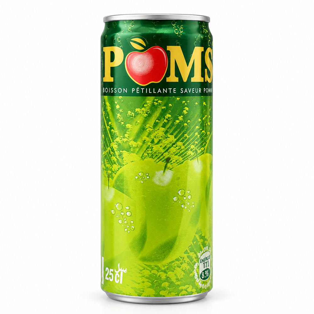 Poms Sparkling Apple Drink – 250 ml