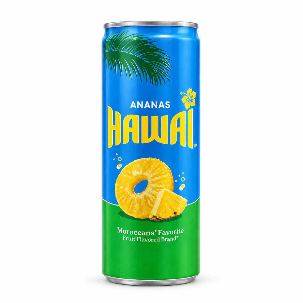 Hawai Ananas Pineapple Soft Drink – 250 ml