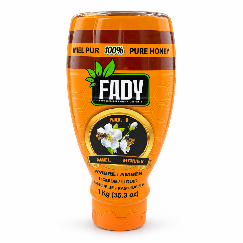 Fady Pure Amber Liquid Honey – 1 kg