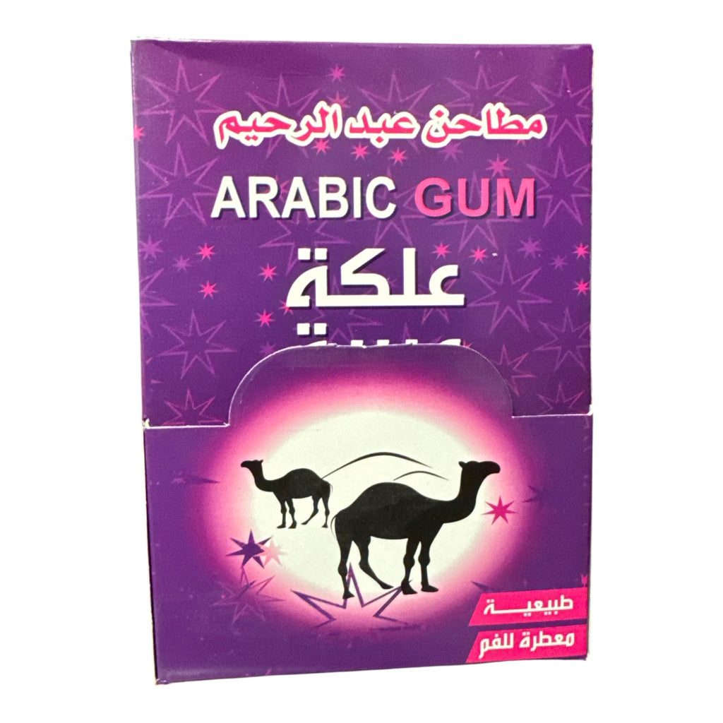 ABDERRAHIM Arabic Chewing Gum (6 × 2g Packs) – Natural Mastic Resin - Authentic from Zaytuna Mart Canada