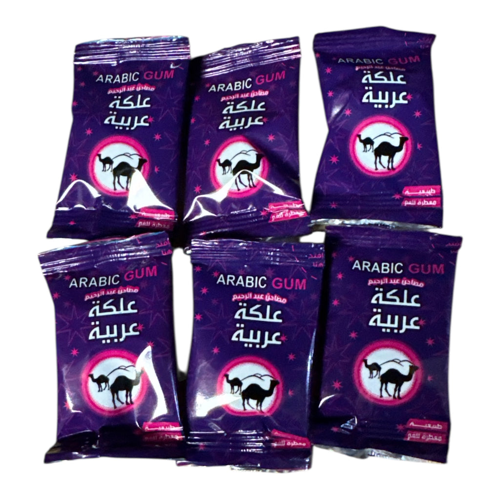 ABDERRAHIM Arabic Chewing Gum (6 × 2g Packs) – Natural Mastic Resin - Authentic from Zaytuna Mart Canada