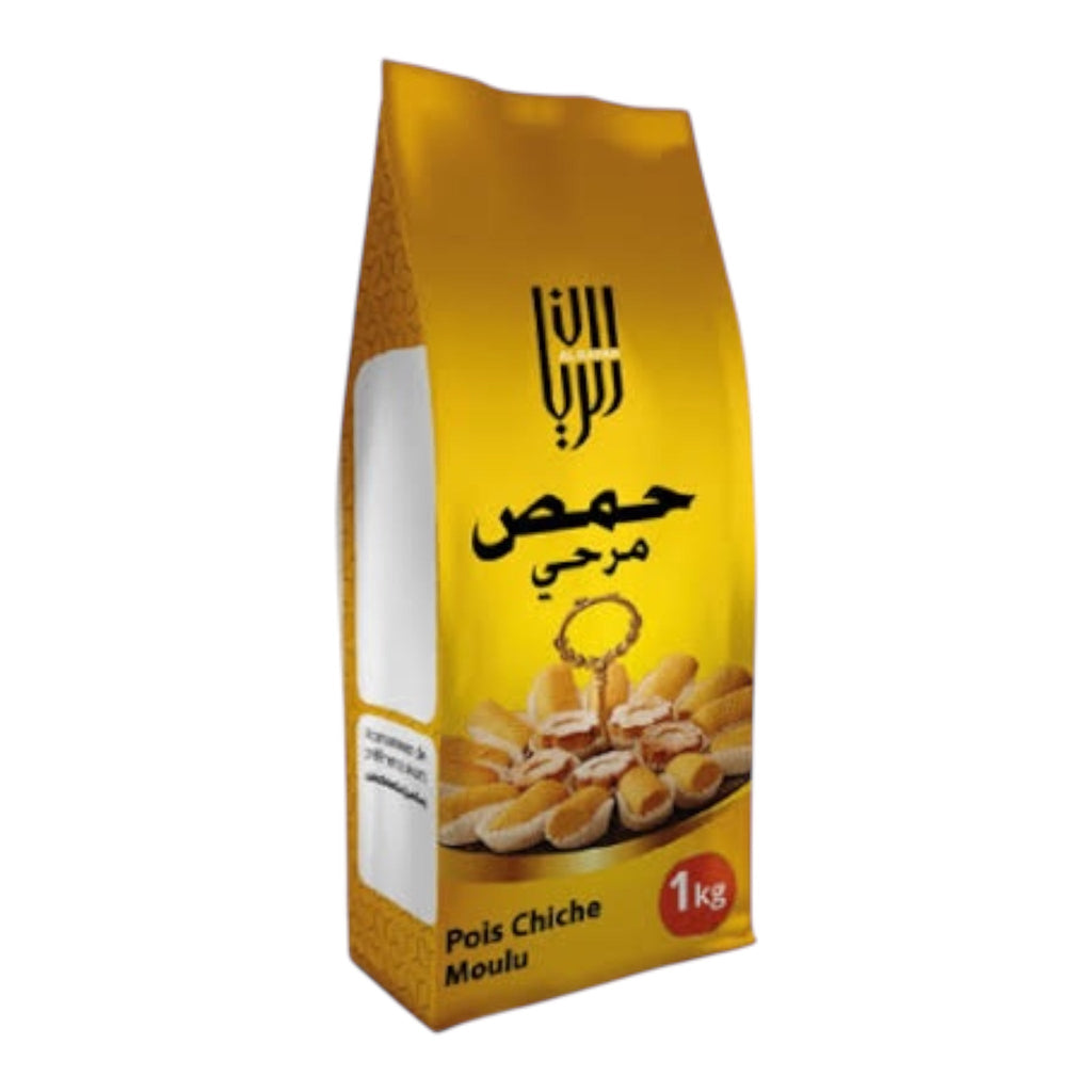 Al Rayan Chickpea Flour (Pois Chiche Moulu) – 1kg - Authentic from Zaytuna Mart Canada