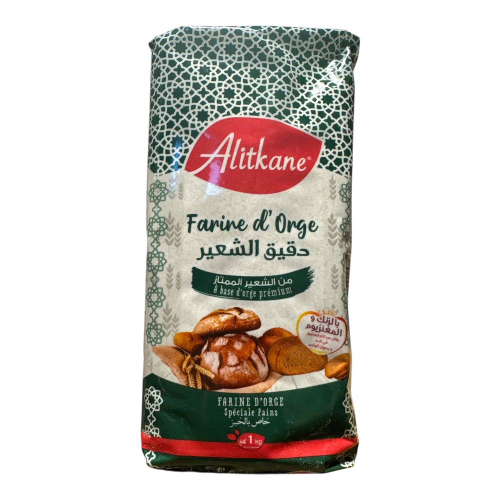 Alitkane Barley Flour – Farine d’orge 1kg