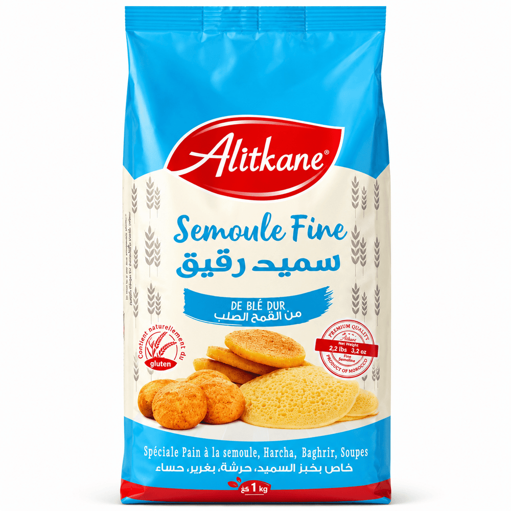 Alitkane Fine Durum Wheat Semolina – 1 kg