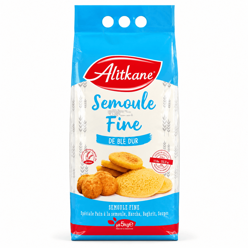 Alitkane Fine Durum Wheat Semolina – 5 kg