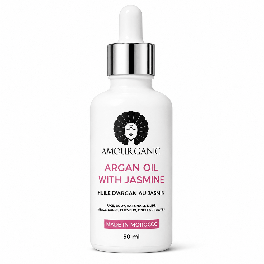 Amourganic Organic Argan Oil – Pure Moroccan Multi-Use Beauty Oil 50ml