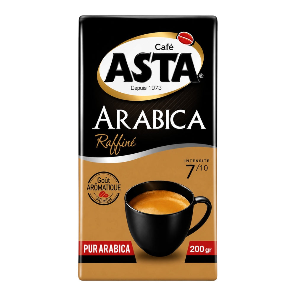 Asta Café Arabica Raffiné Ground Coffee 200g