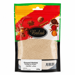 Balad Ground Mahleb Powder – 100g | Mahlab Spice for Baking & Desserts