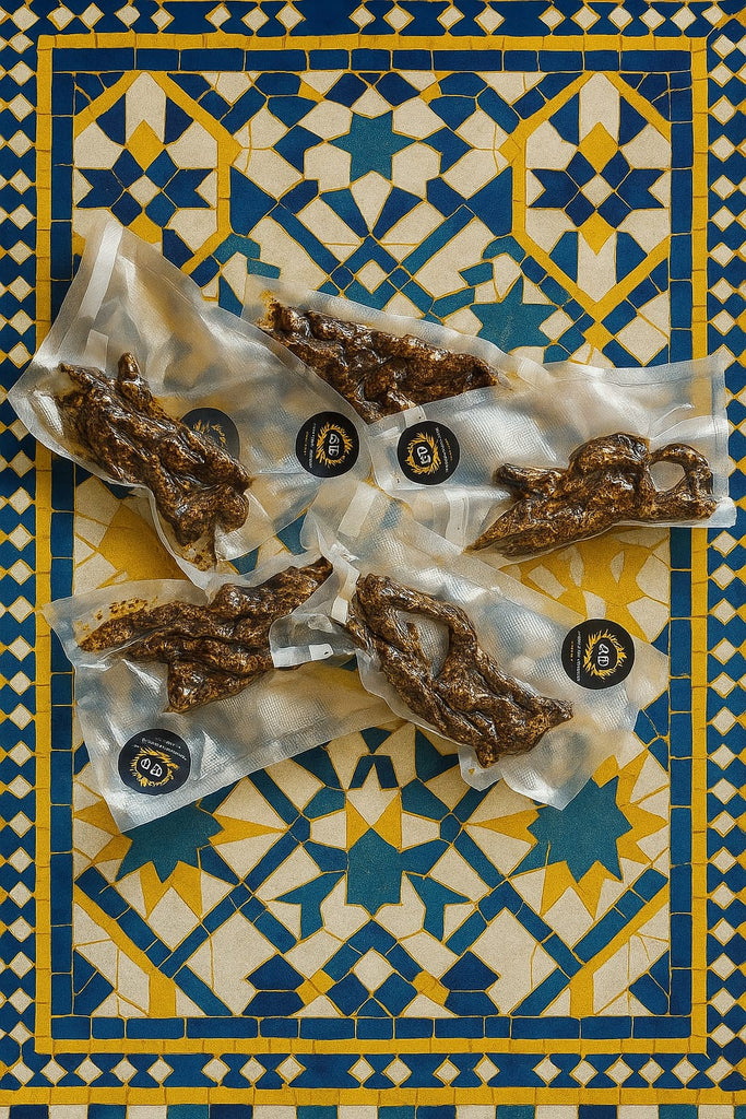 Benkiran Cured & Dried Beef Meat - Moroccan Gueddid 200g - Authentic from Zaytuna Mart Canada