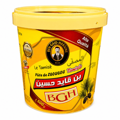 BGH Pâte de Zgougou Tamisée Extra – Aleppo Nut Cream Dessert 500g