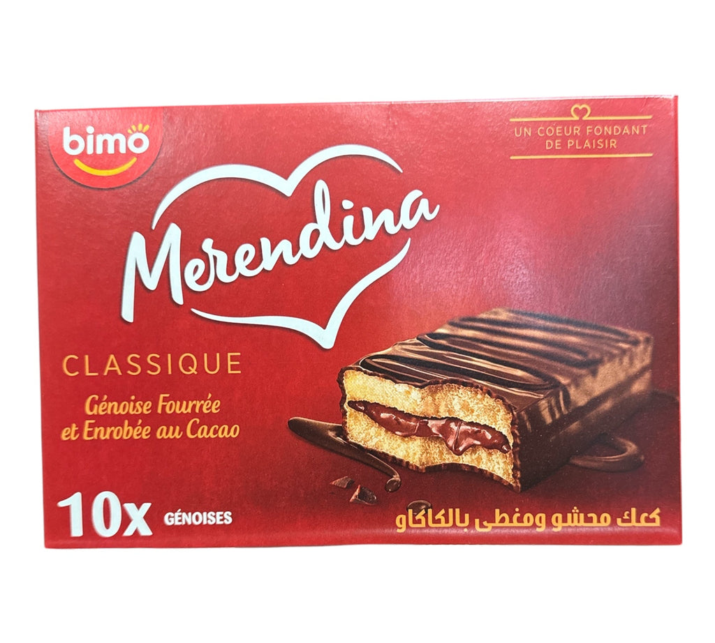 BIMO Merendina Chocolate Cake 10x36g - Authentic from Zaytuna Mart Canada