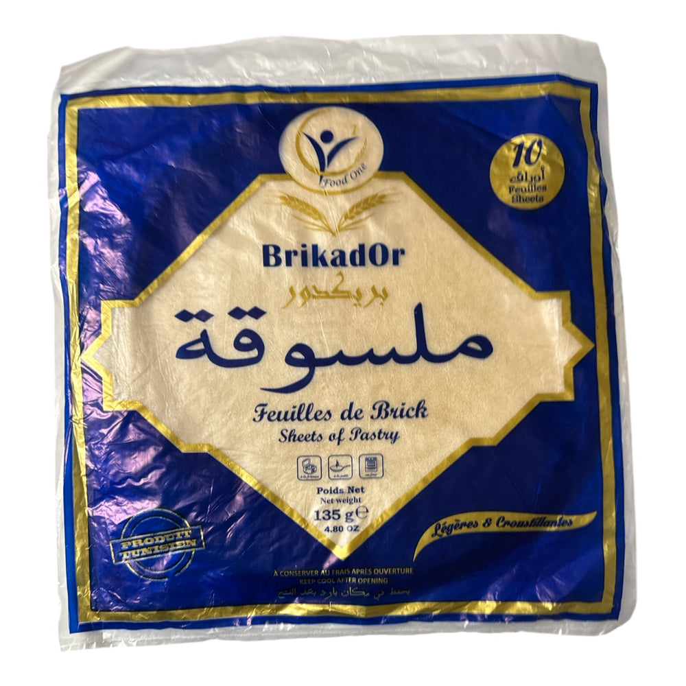 BrikadOr Brick Spring Roll Sheets Malsouka Dioul 10 sheets (135g)