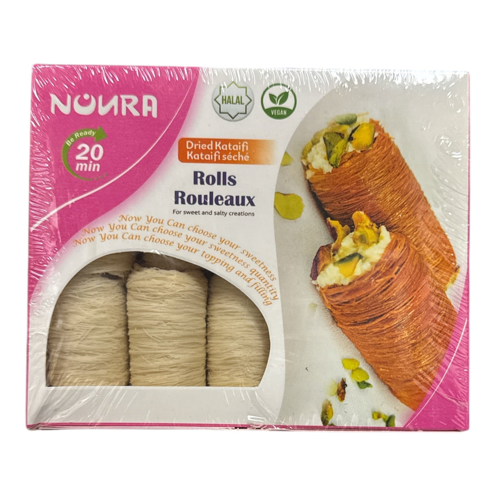 Noura Dried Kunafa Rolls 20 pieces