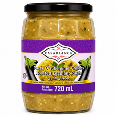 Casablanca Roasted Eggplant Purée – Mediterranean Eggplant Spread 720mL