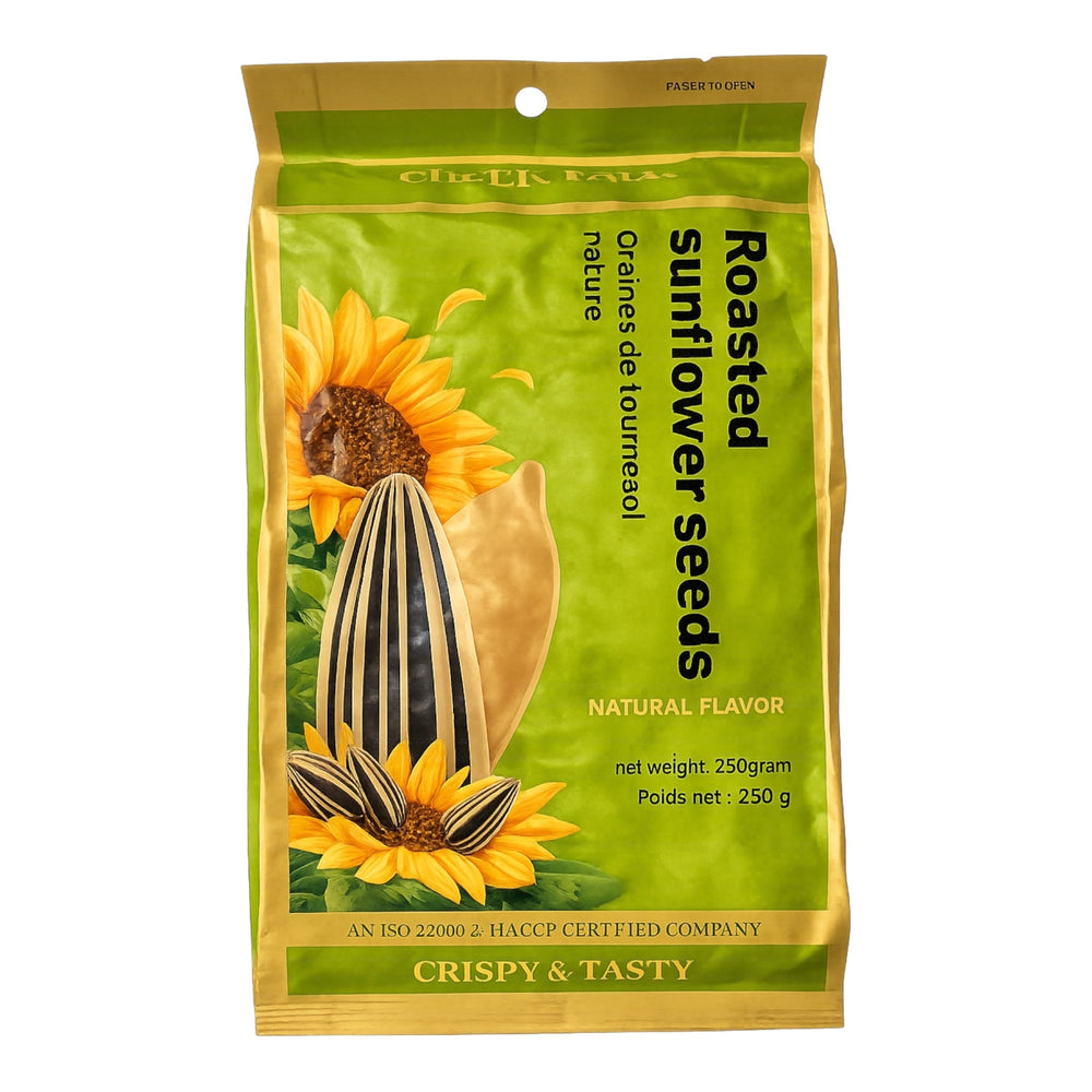 Cheer Talk Roasted Sunflower Seeds – Natural Flavor 260g