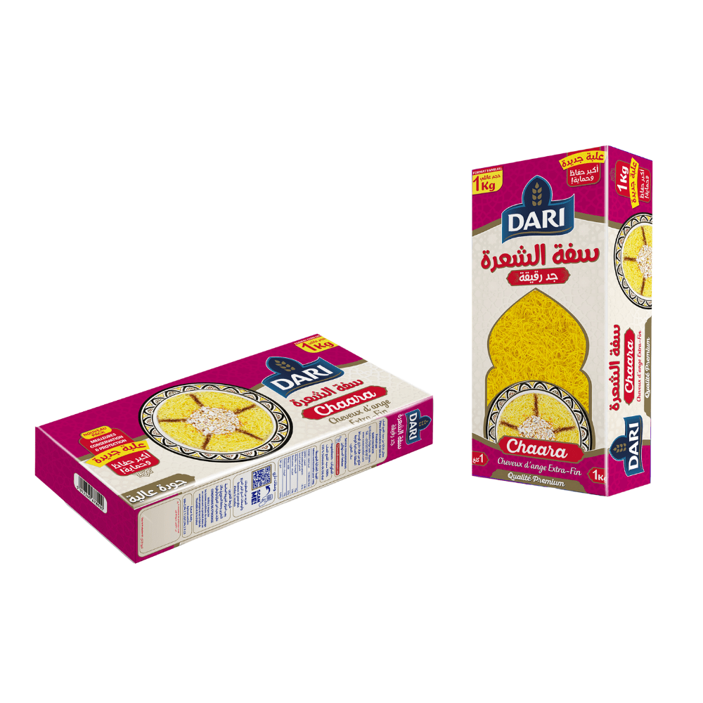 Dari Pasta Angel Hair Extra Fine (Chaïriya) – 1kg for Seffa - Authentic from Zaytuna Mart Canada
