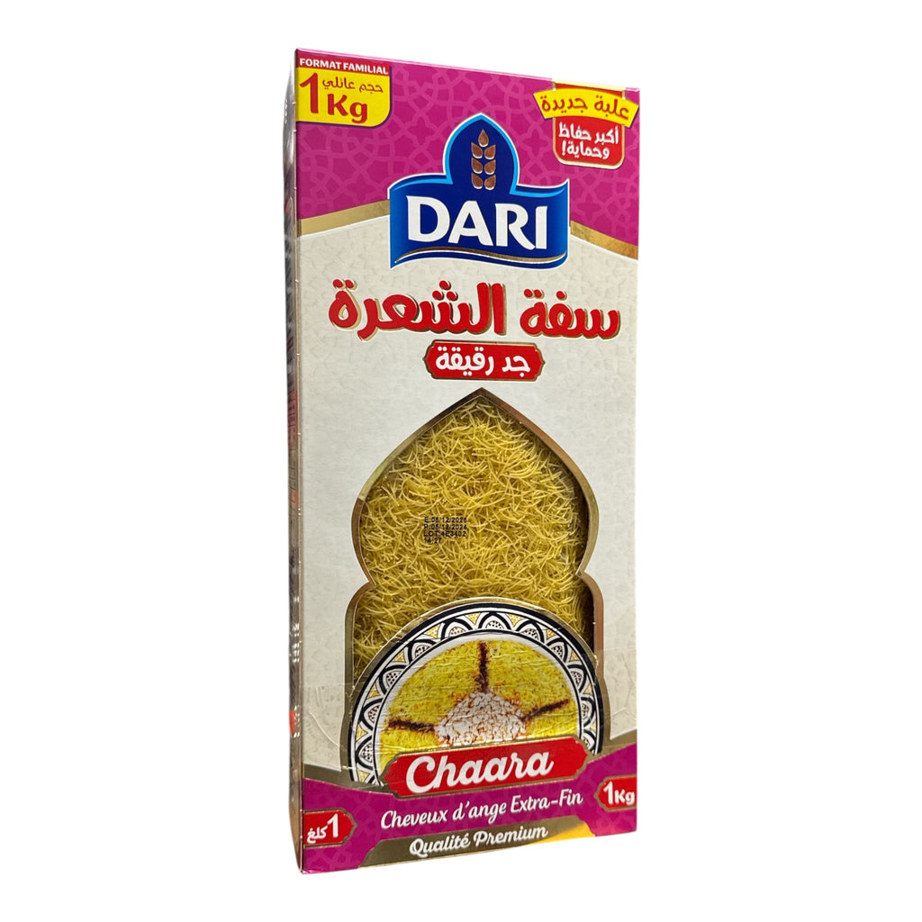 Dari Pasta Angel Hair Extra Fine (Chaïriya) – 1kg for Seffa - Authentic from Zaytuna Mart Canada