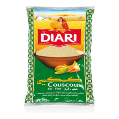 DIARI Tunisian Fine Couscous 1kg – Traditional North African Couscous