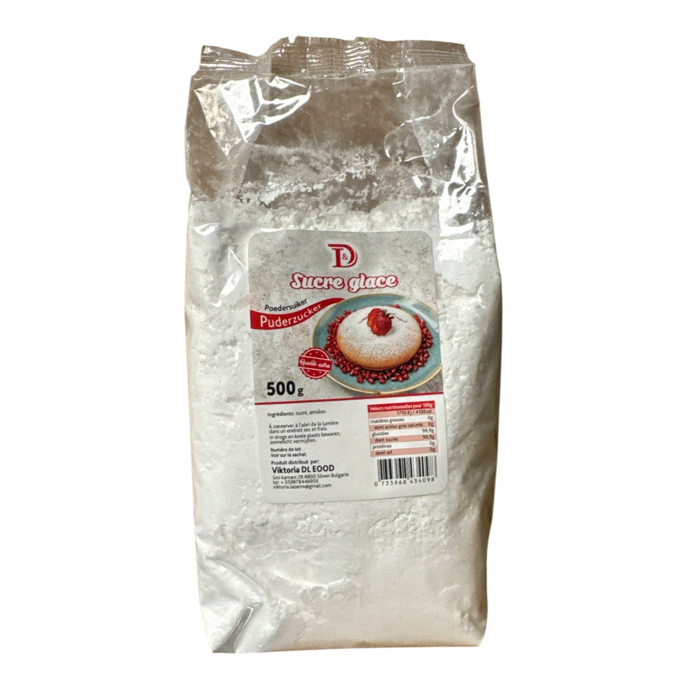 D&L Icing Sugar (Sucre Glace / Powdered Sugar) 500g