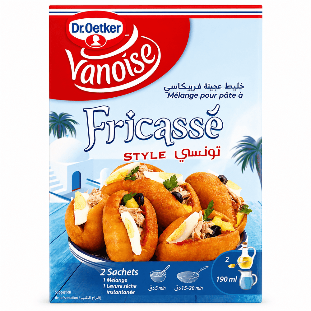 Dr. Oetker Vanoise Fricassé Mix Tunisian Style – 313g (2 Sachets)