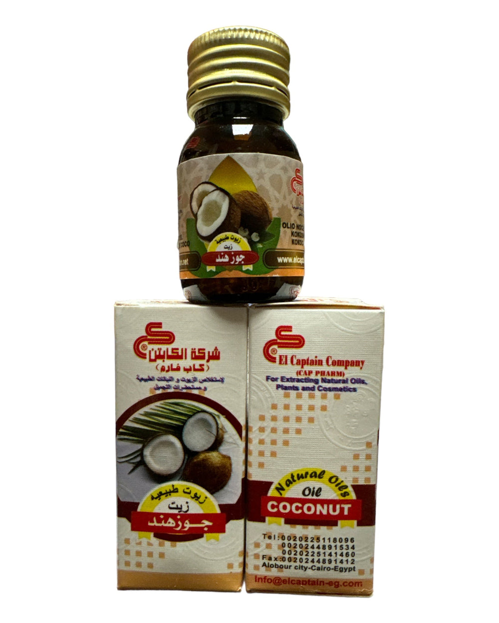 El Captain Natural Cosmetic Coconut Oil 30ml