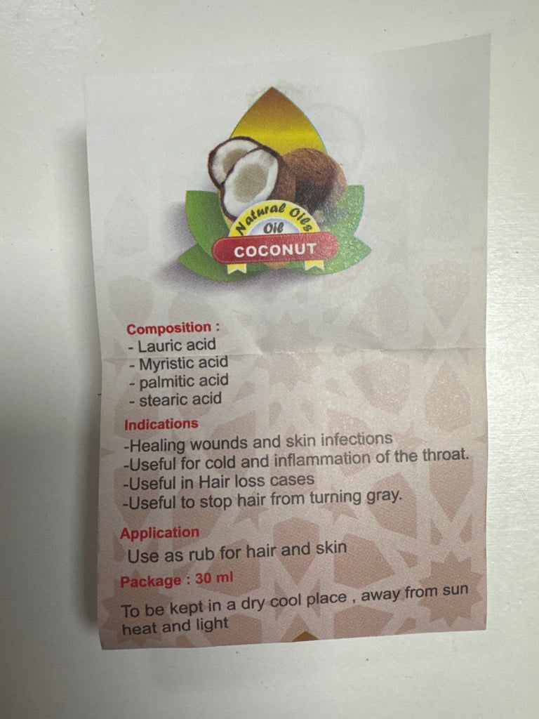 El Captain Natural Cosmetic Sweet Almond Oil 30ml - Authentic from Zaytuna Mart Canada