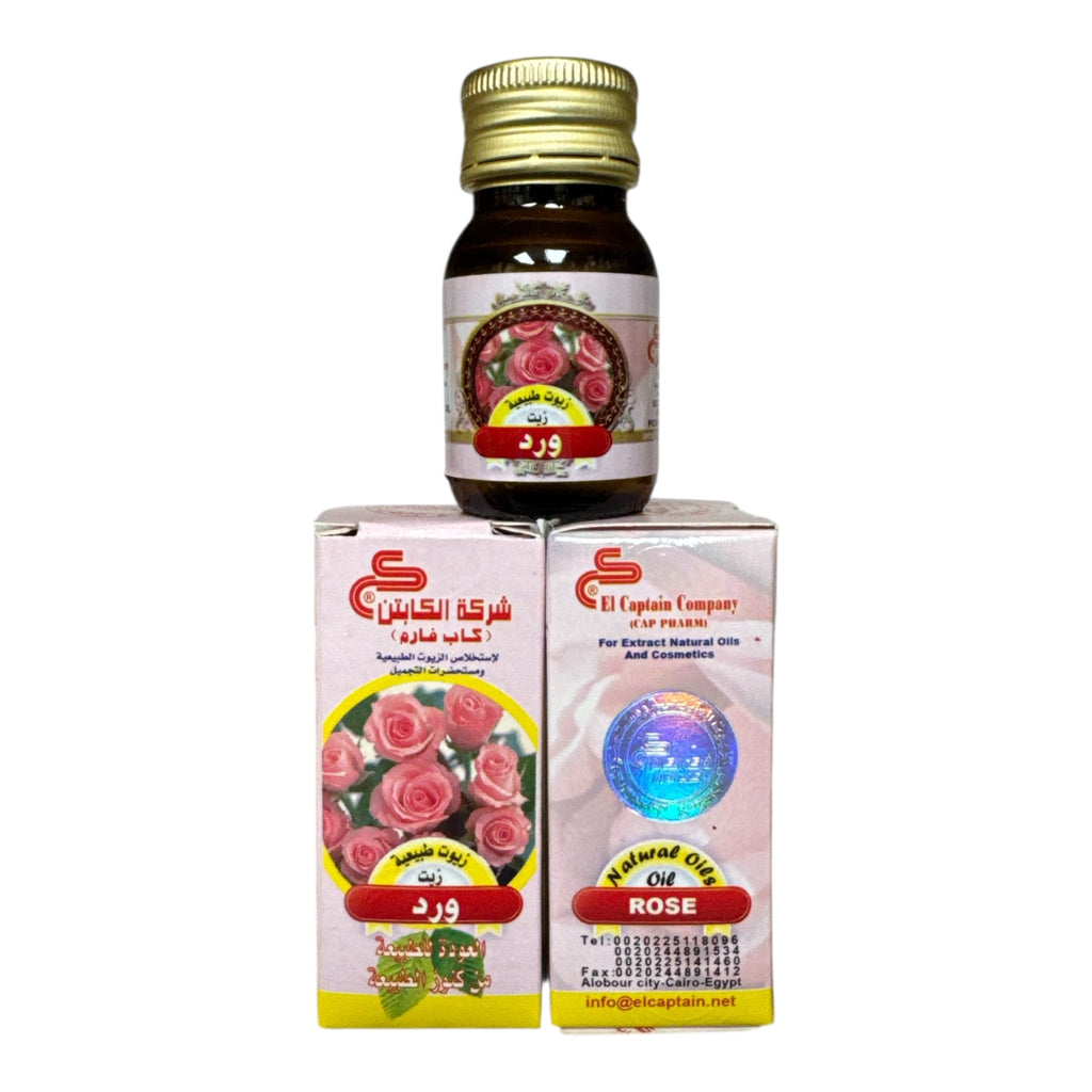 El Captain Natural Rose Oil – 30ml - Authentic from Zaytuna Mart Canada