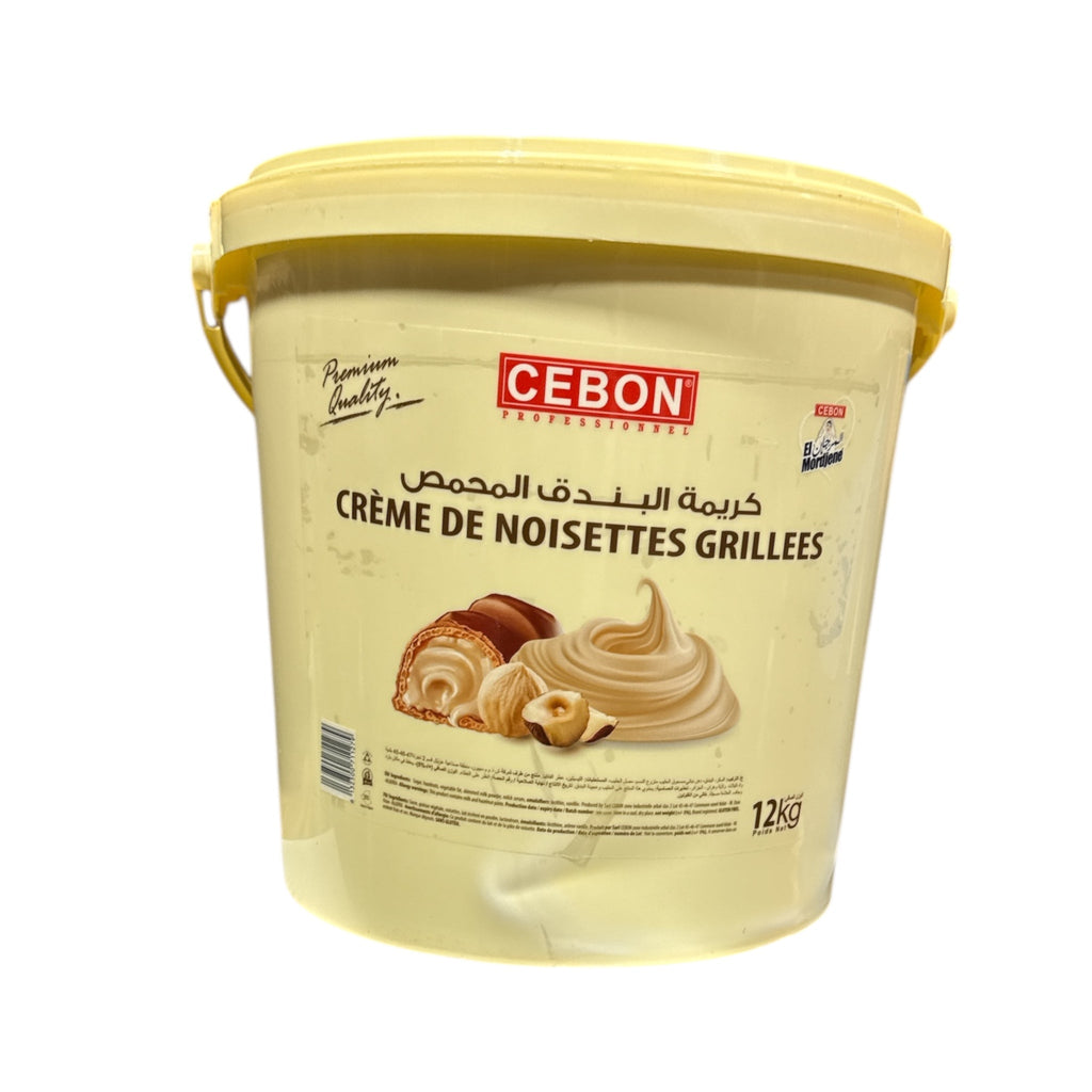 El Mordjene Cebon Roasted Hazelnut Cream Bulk 12Kg - Authentic from Zaytuna Mart Canada