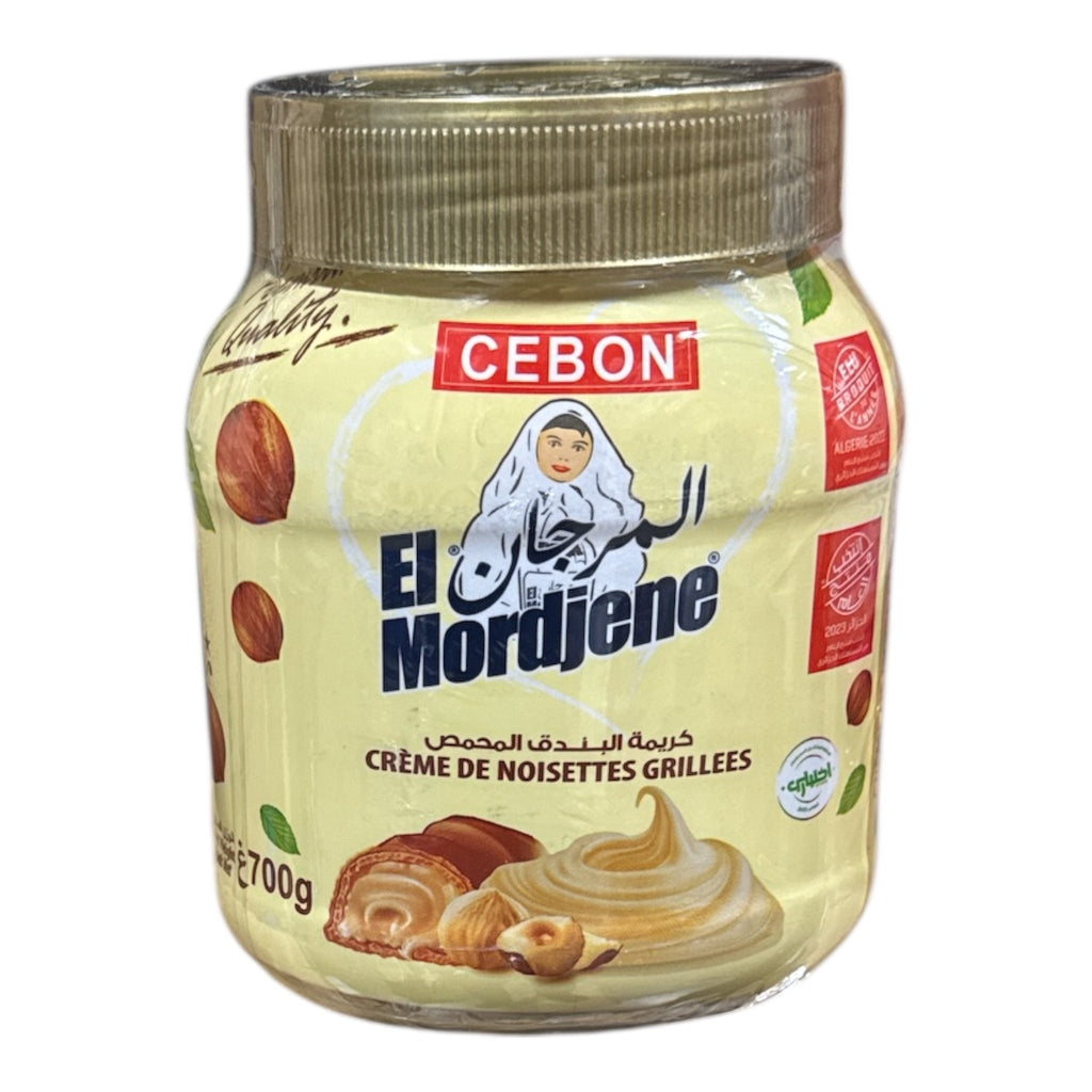 El Mordjene Cebon Roasted Hazelnut Spread 700g – Creamy Noisette. - Authentic from Zaytuna Mart Canada