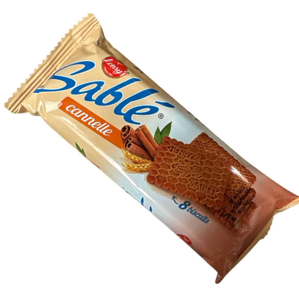 Henri’s Sablé Cinnamon Biscuits – 10 Packs (8 Biscuits Each) - Authentic from Zaytuna Mart Canada