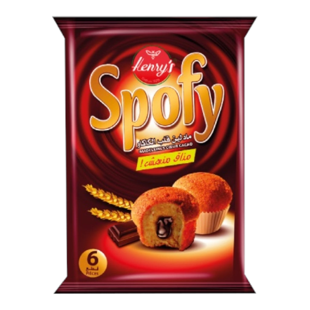 Henry’s Spofy – Cocoa Filled Madeleines (6 Pieces / 153g) - Authentic from Zaytuna Mart Canada