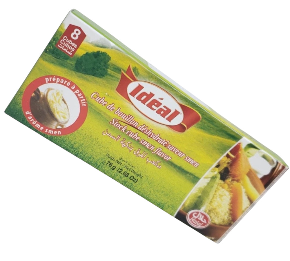 IDEAL Broth stock Ghee Bouillin Smen 8 cubes Halal