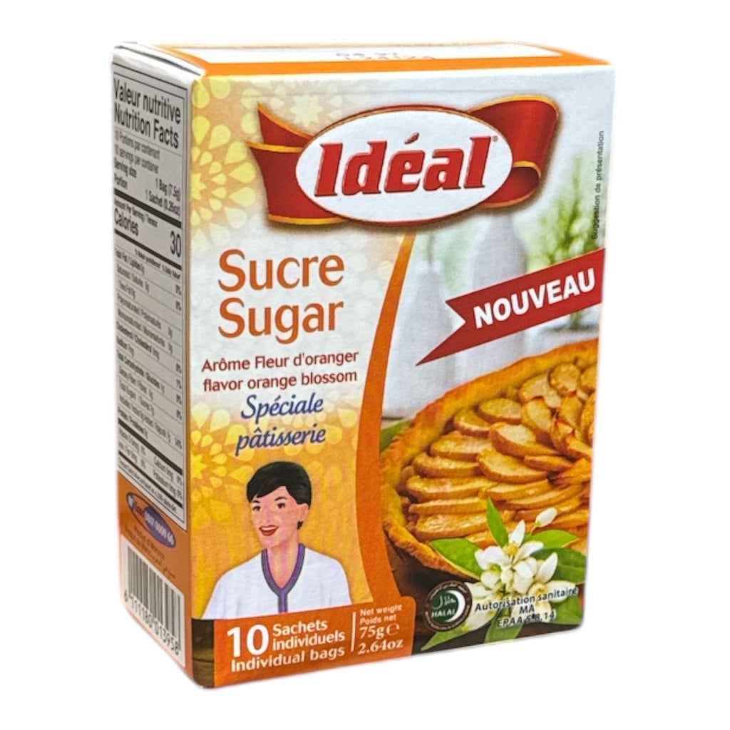 IDEAL Orange Blossom Sugar 10x7.5g - Authentic from Zaytuna Mart Canada