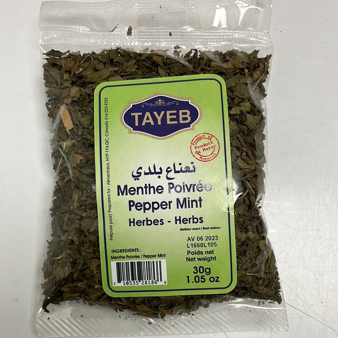 Dry Mint Leaves Baladi Tayeb 50g