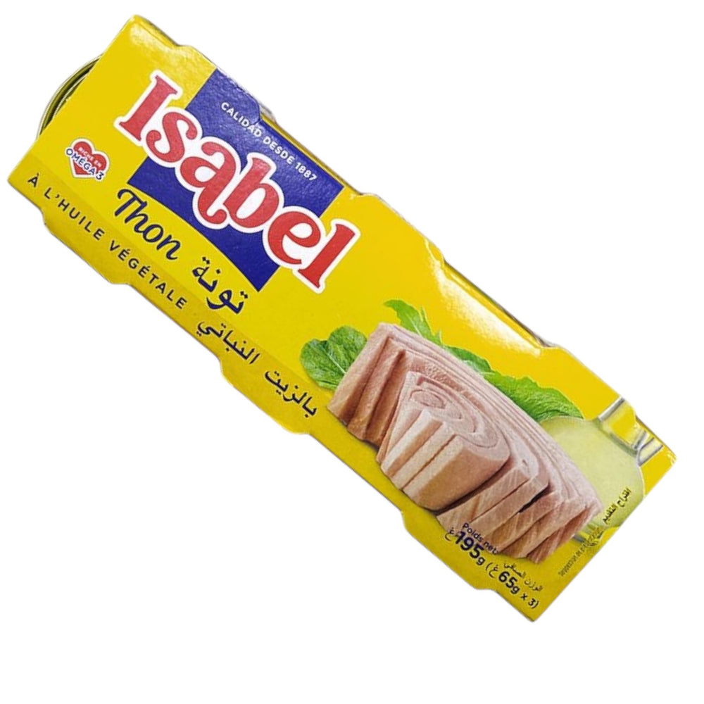 Isabel Tuna in Vegetable Oil – 3 x 65g (195g Total)