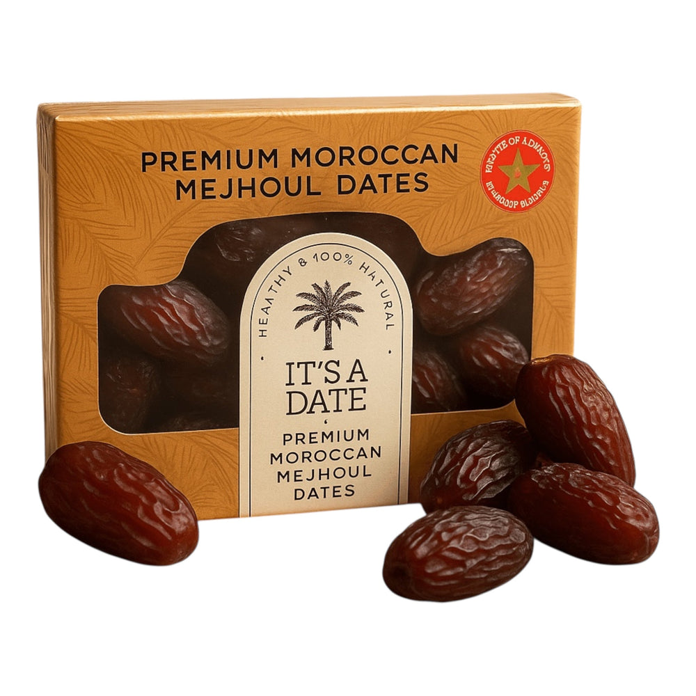 It’s A Date Moroccan Medjoul (Mejhoul) Dates Large – Nature’s Sweet Delight 1lb