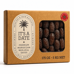 It’s A Date Moroccan Medjoul (Mejhoul) Dates Large – Nature’s Sweet Delight 5kg